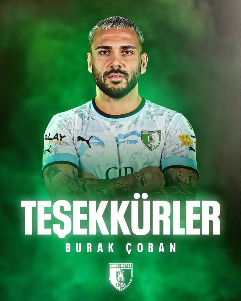 Bodrum FK’nın kanat oyuncusu Burak Çoban, Iğdır FK’ya transfer oldu