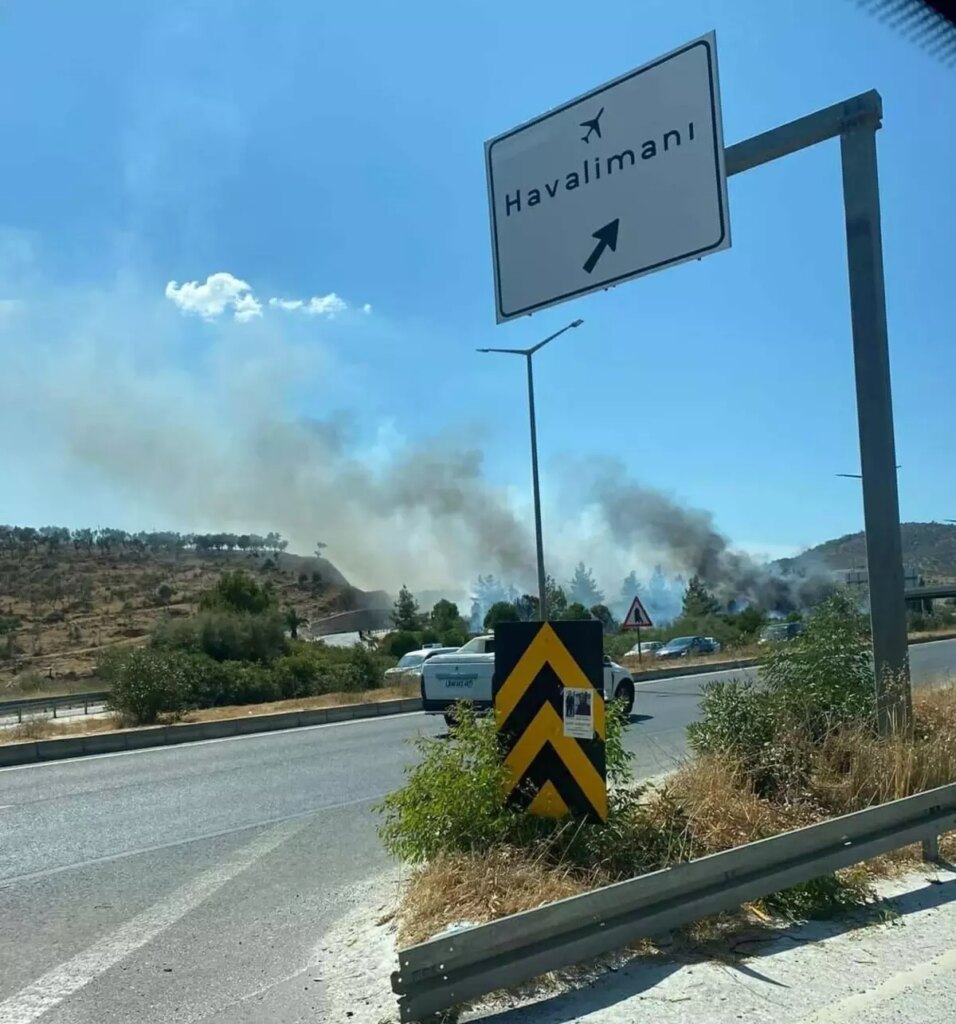 Muğla’da çıkan yangın ormana sıçradı