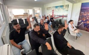 Nazilli’de kongreye 14 kişi katıldı