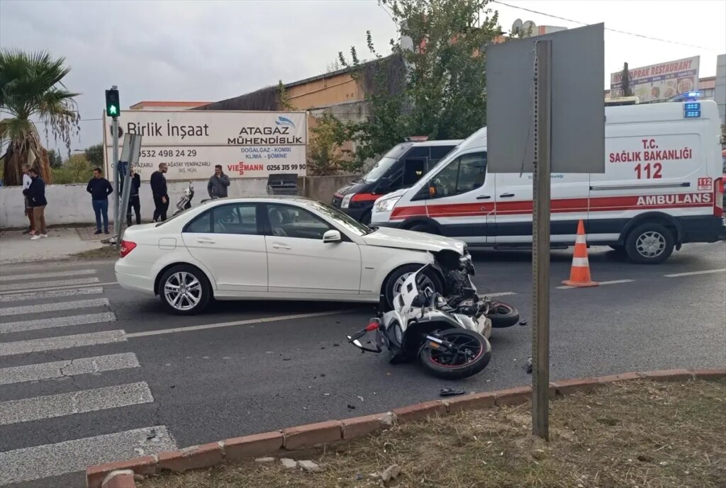 Nazilli’de Trafik Kazası: Bir Yaralı