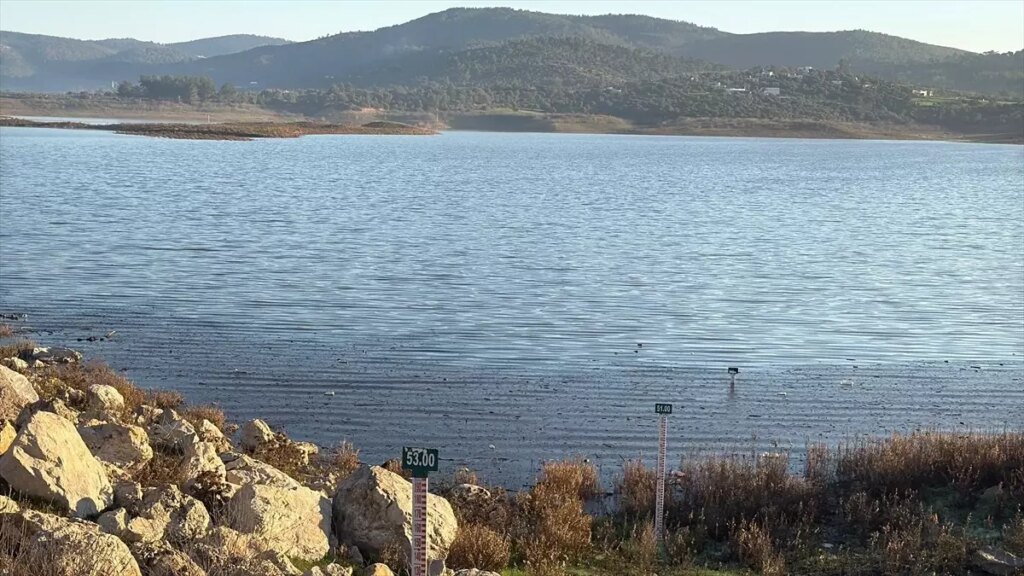 Bodrum’daki Barajlarda Su Seviyeleri Yükseldi