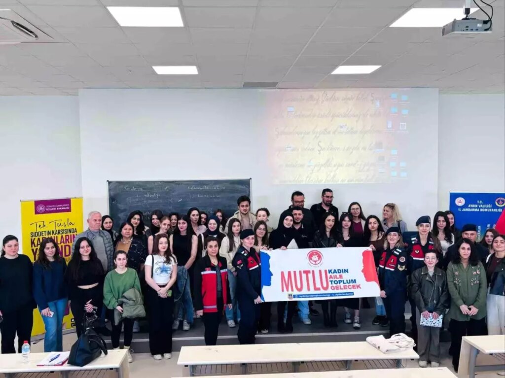 Aydın’da Üniversite Öğrencilerine KADES Uygulaması Tanıtıldı