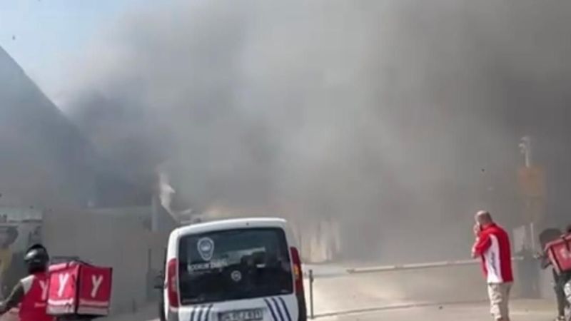 Atılan İzmarit Yangına Neden Oldu!