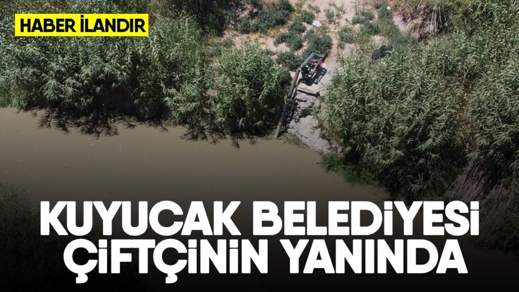 Kuyucak Belediyesi çiftçinin yanında