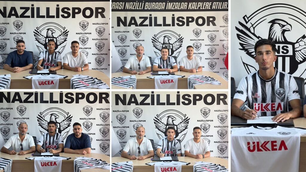 Nazillispor’dan genç transferler: 5 oyuncu kadroya katıldı