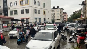 Nazilli’de sağanak yağış hayatı olumsuz etkiledi